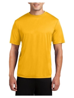 Dri-Wick Men's Big and Tall Sport Performance Moisture Wicking Athletic T Shirt