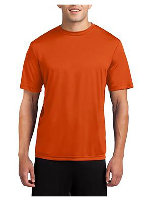 Dri-Wick Men's Big and Tall Sport Performance Moisture Wicking Athletic T Shirt