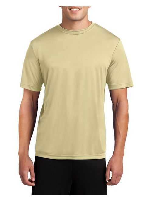 Dri-Wick Men's Big and Tall Sport Performance Moisture Wicking Athletic T Shirt