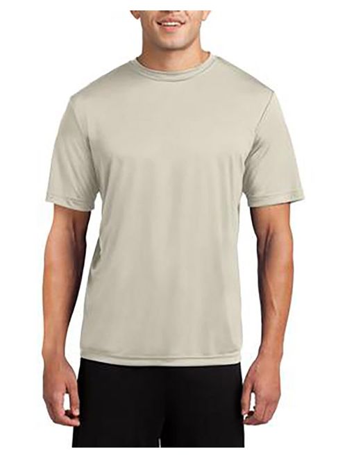 Dri-Wick Men's Big and Tall Sport Performance Moisture Wicking Athletic T Shirt