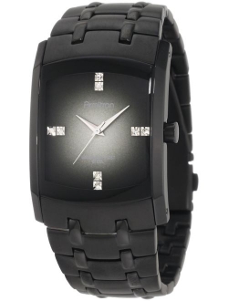 Men's Swarovski Crystal Accented Stainless Steel Watch