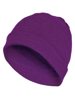 MERIWOOL Unisex Merino Wool Cuff Beanie Hat - Choose Your Color