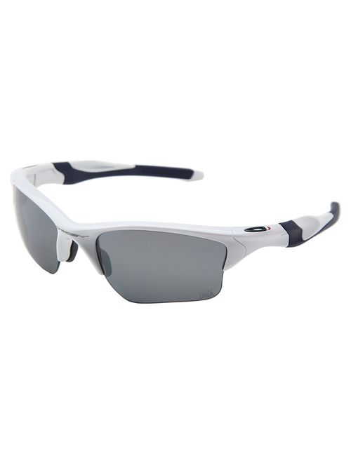 Oakley Men's OO9153 Half Jacket 2.0 Asian Fit Rectangular Sunglasses