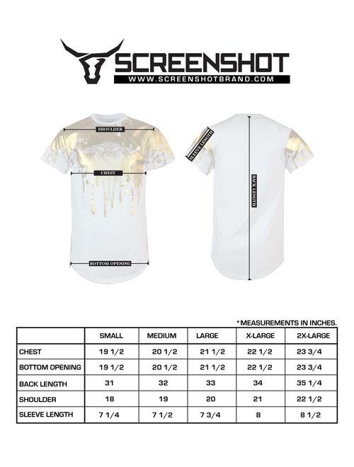 Screenshotbrand Mens Hipster Hip-Hop Premiun Tees - Stylish Longline Latest Fashion T-Shirts, Amazon Launchpad Brand