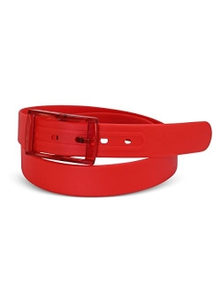 Volver Cool Rubber Golf Belts for Men Adjustable Cut-to-fit Interchangeable Colors