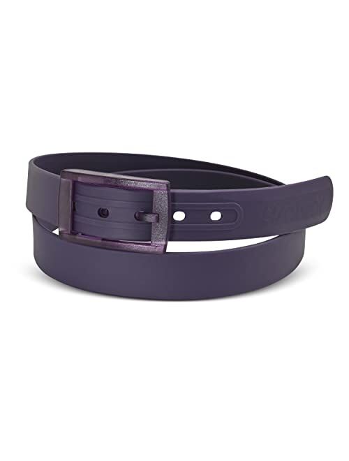 Volver Cool Rubber Golf Belts for Men Adjustable Cut-to-fit Interchangeable Colors