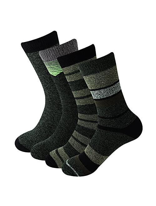 Sock Amazing Stylish Men's 4 Pairs Thermal Socks for Winter Extreme Cold Weather Thick Crew Boot Socks