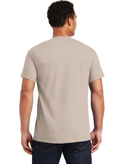 Men's Cotton Solid Short Sleeve Crew Neck T-Shirt