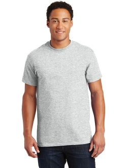 Men's Cotton Solid Short Sleeve Crew Neck T-Shirt