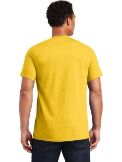 Men's Cotton Solid Short Sleeve Crew Neck T-Shirt