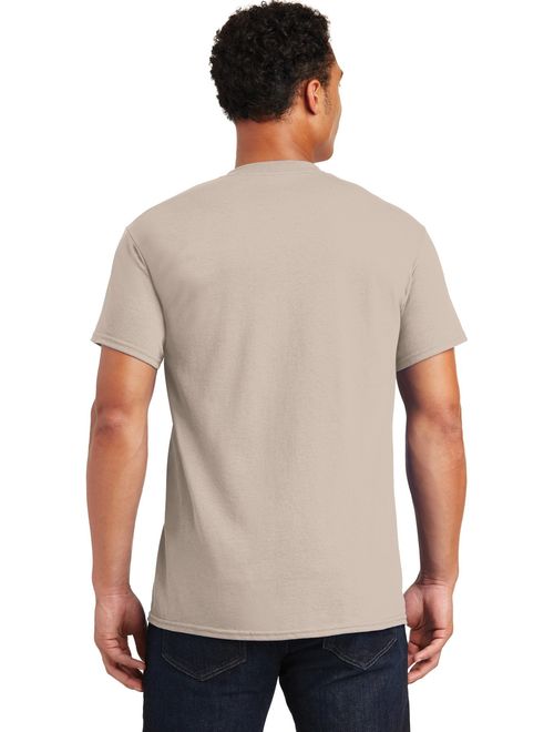 Gildan Men's Cotton Solid Short Sleeve Crew Neck T-Shirt