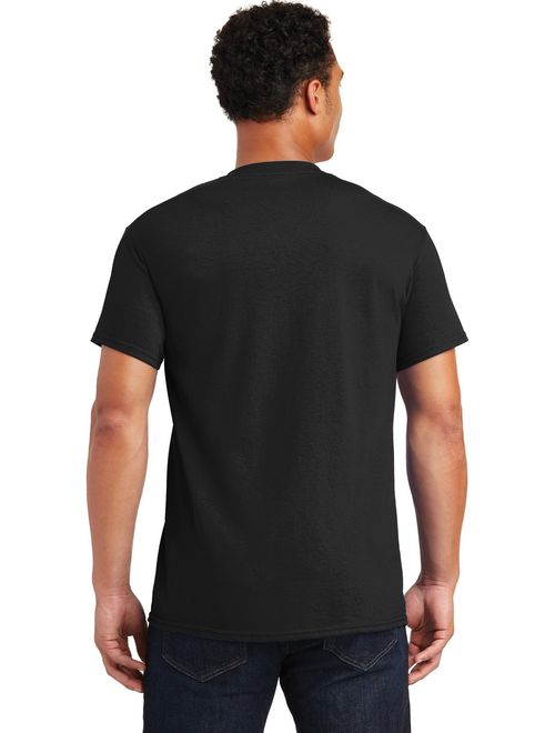 Gildan Men's Cotton Solid Short Sleeve Crew Neck T-Shirt