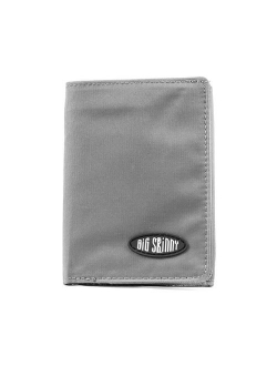 Big Skinny Men's Tri-Fold Slim Wallet, Holds Up to 25 Cards