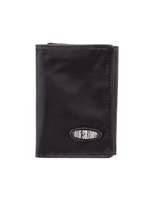 Big Skinny Men's Tri-Fold Slim Wallet, Holds Up to 25 Cards