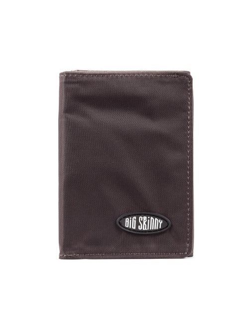 Big Skinny Men's Tri-Fold Slim Wallet, Holds Up to 25 Cards