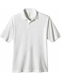 econscious Men's 100% Organic Cotton Pique Polo Shirt