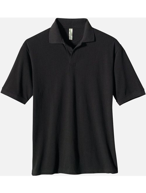 econscious Men's 100% Organic Cotton Pique Polo Shirt