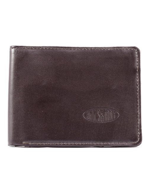 Big Skinny Men's L-Fold Passcase Leather Slim Wallet, Holds Up to 30 Cards