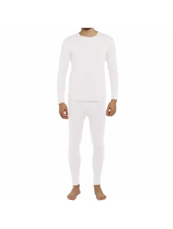 ViCherub Men's Thermal Underwear Set Fleece Lined Long Johns Winter Base Layer Top & Bottom Sets for Men