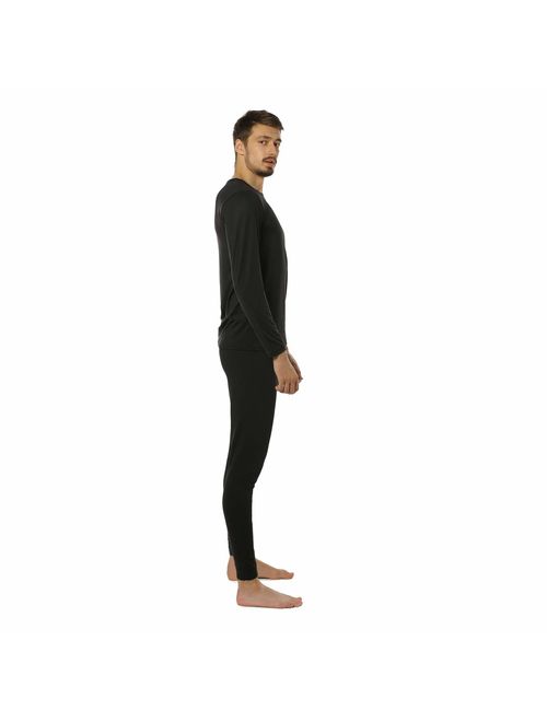 WEERTI Thermal Underwear For Men Long Johns Mens With Fleece Lined