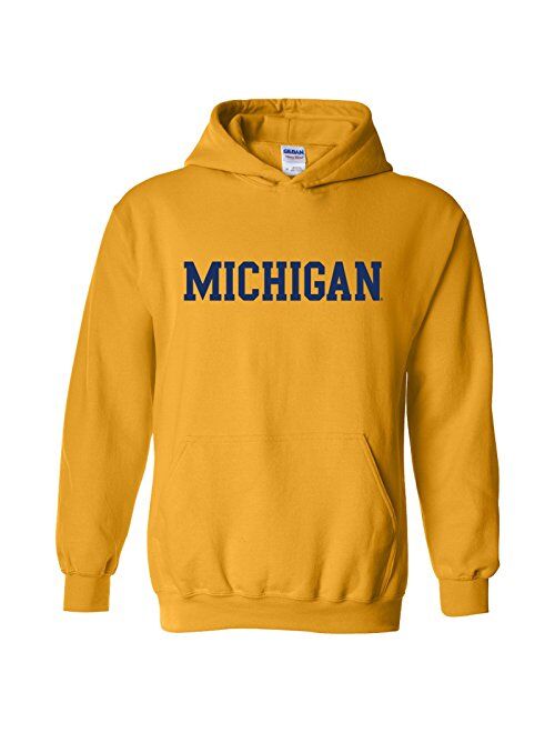 NCAA Officially Licensed College - University Team Color Basic Hoodie Sweatshirt