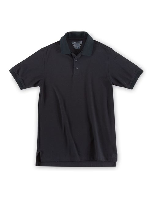 5.11 Tactical Utility Short Sleeve Polo Shirt, Poly-Cotton Fabric, Wrinkle Resistant, Style 41180