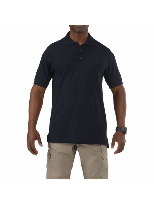 5.11 Tactical Utility Short Sleeve Polo Shirt, Poly-Cotton Fabric, Wrinkle Resistant, Style 41180