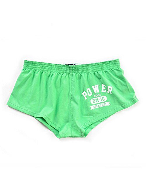 D.M Men's Underwear Boxer Trunks Sexy Low Rise Cut Fashion Sports Style