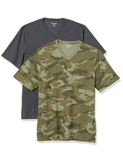 Men's 2-Pack Loose-fit V-Neck T-Shirt