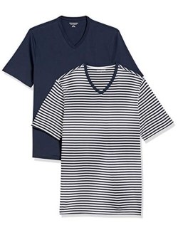 Men's 2-Pack Loose-fit V-Neck T-Shirt