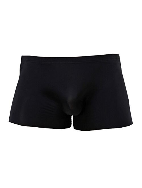 Yateen Men's Traceless Underwear Ice Silk Boxer Brief