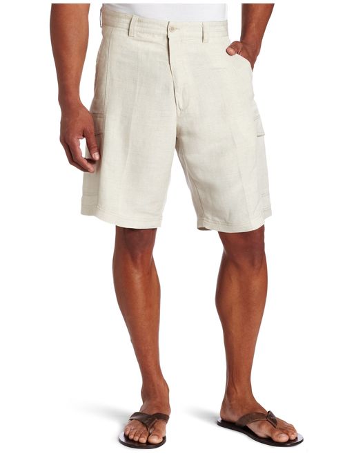 Cubavera Men's Linen-Blend Cargo Short