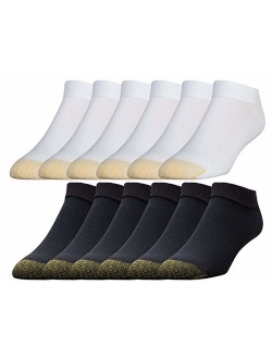 Men's 6-Pack Cotton Low Cut Sport Liner Socks