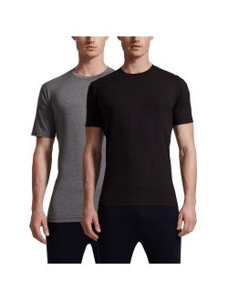 Cool Mens 2 Pack Short Sleeve Crew Neck