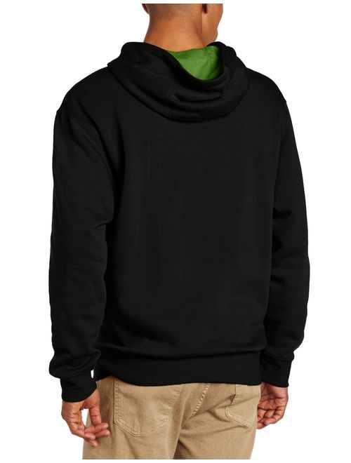 John Deere Men's Trademark Logo Core Hood Pullover Fleece