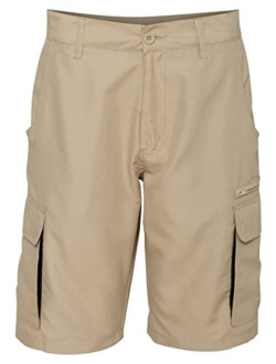 Burnside Mens Microfiber Shorts-B9803