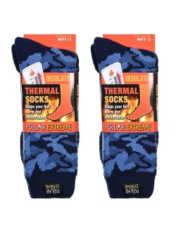 Polar Extreme Men's Thermal Sock Pack of 2