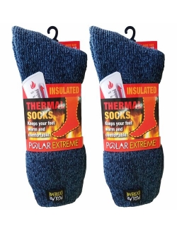 Polar Extreme Men's Thermal Sock Pack of 2