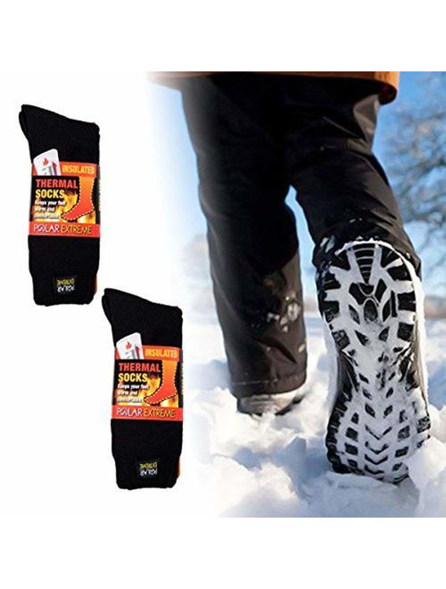 Polar Extreme Men's Thermal Sock Pack of 2