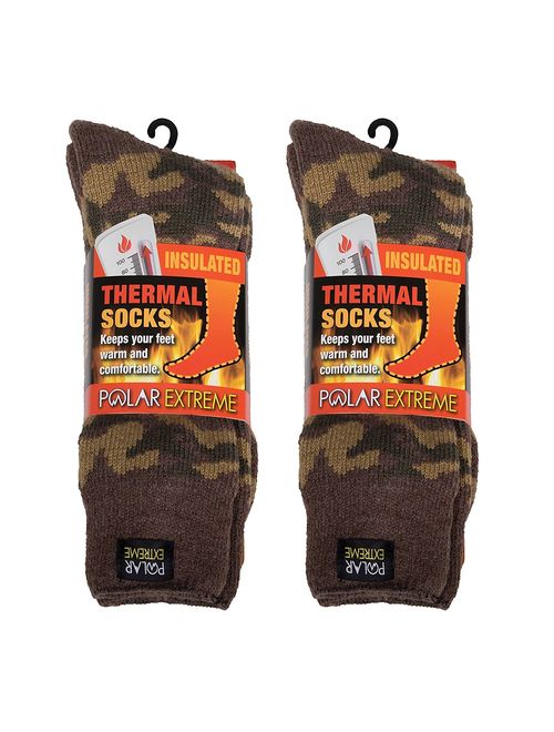 Polar Extreme Men's Thermal Sock Pack of 2