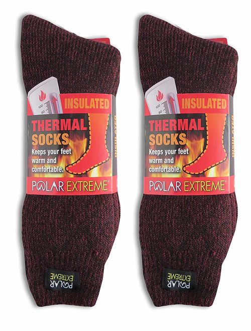 Polar Extreme Men's Thermal Sock Pack of 2