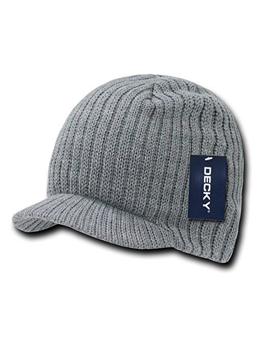 DECKY Campus Jeep Cap, Heather Grey