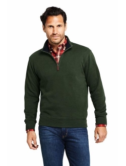 Men's Bedford Quarter Zip Rib Pullover Sweater