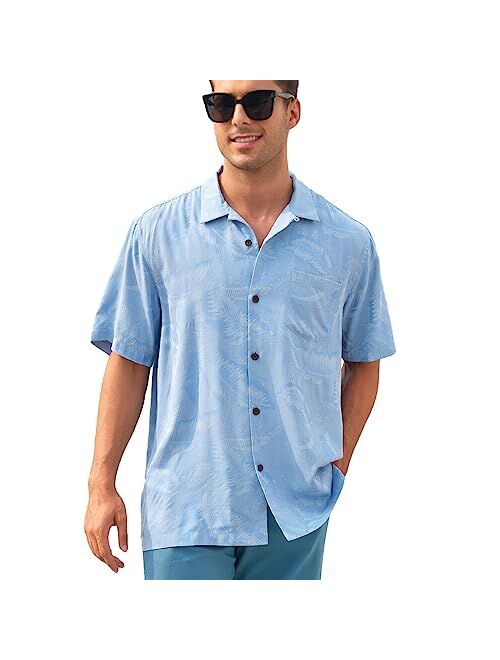 Havana Breeze Men's Short Sleeve Wrinkle Resistant Easy Care Shirts