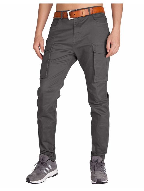 ITALY MORN Men's Survivor Casual Cargo Pant Relaxed Fit Military Outdoor