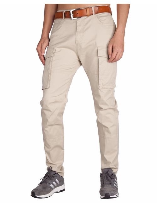 ITALY MORN Men's Survivor Casual Cargo Pant Relaxed Fit Military Outdoor