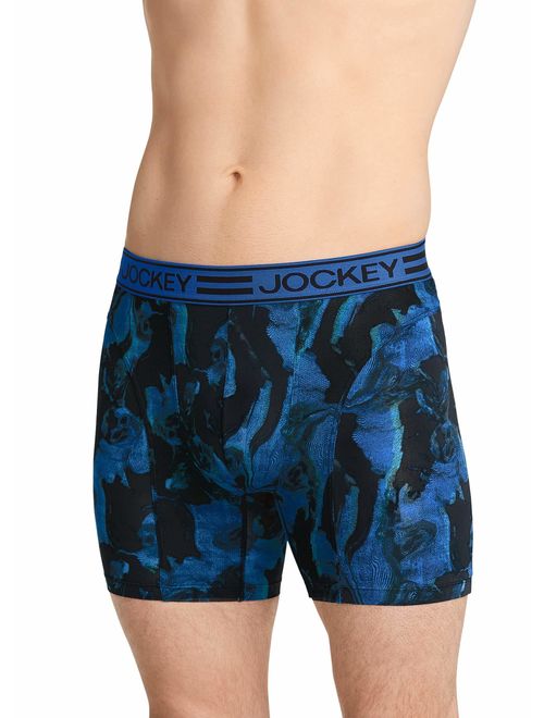 Jockey Men's Underwear Sport Cooling Mesh Performance Boxer Brief