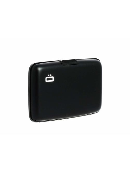 Black Olgon Aluminum Wallet