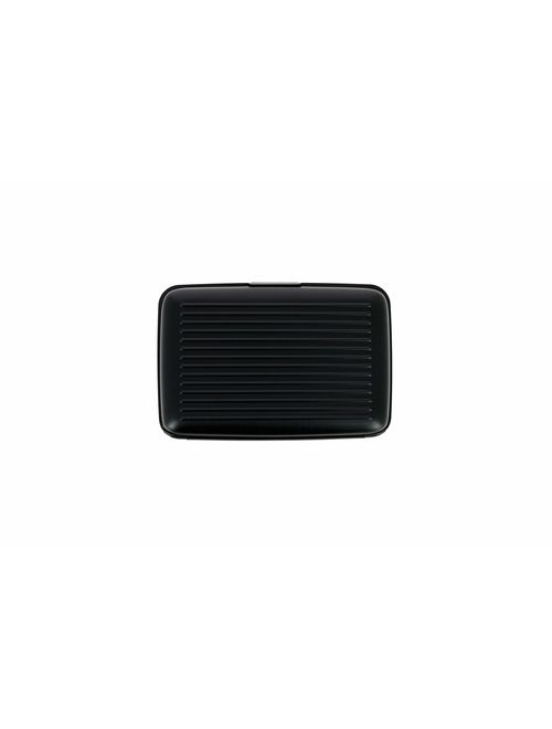 Black Olgon Aluminum Wallet