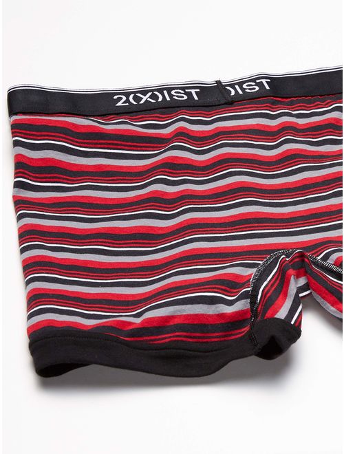 2(X)IST Men's Cotton Stretch Boxer Brief Multipack